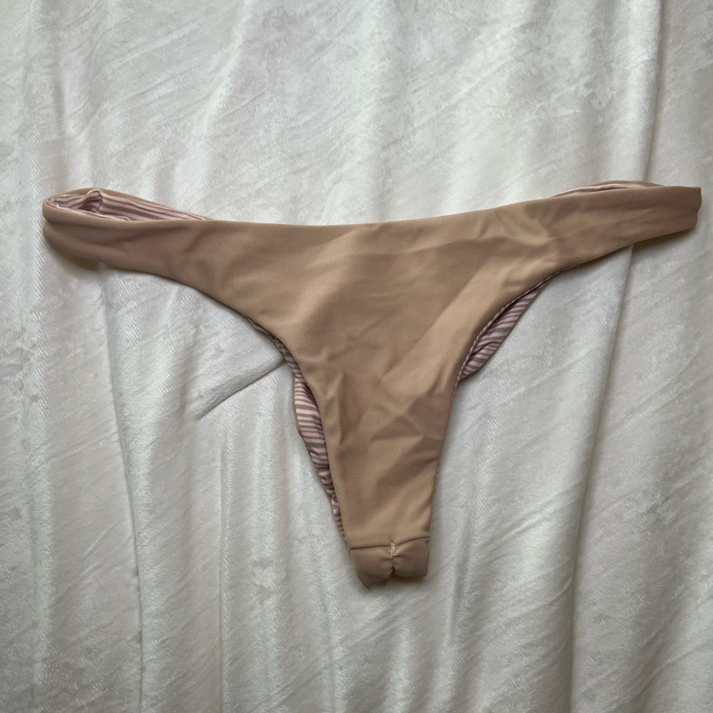Acacia Swimwear Tan Bikini Thong Minimalist Design